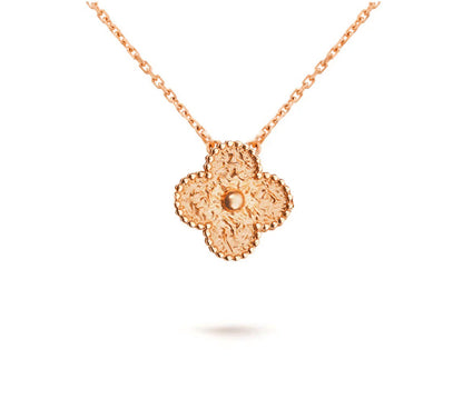 [Peak]15MM CLOVER FLOWER PENDANT NECKLACE COLLECTION