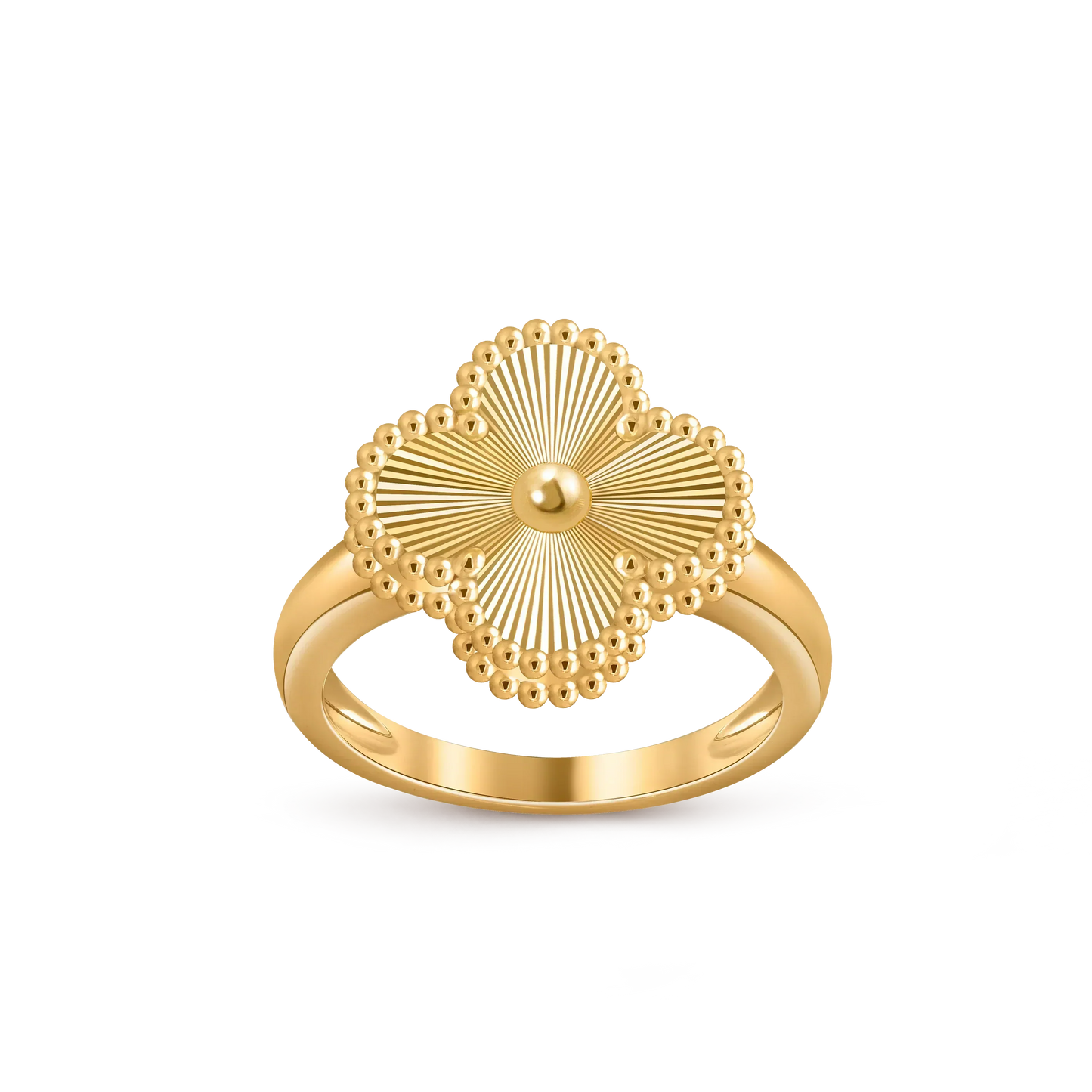 [Peak]LUCKY CLOVER VINTAGE GOLD RING COLLECTION