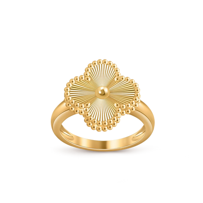 [Peak]LUCKY CLOVER VINTAGE GOLD RING COLLECTION