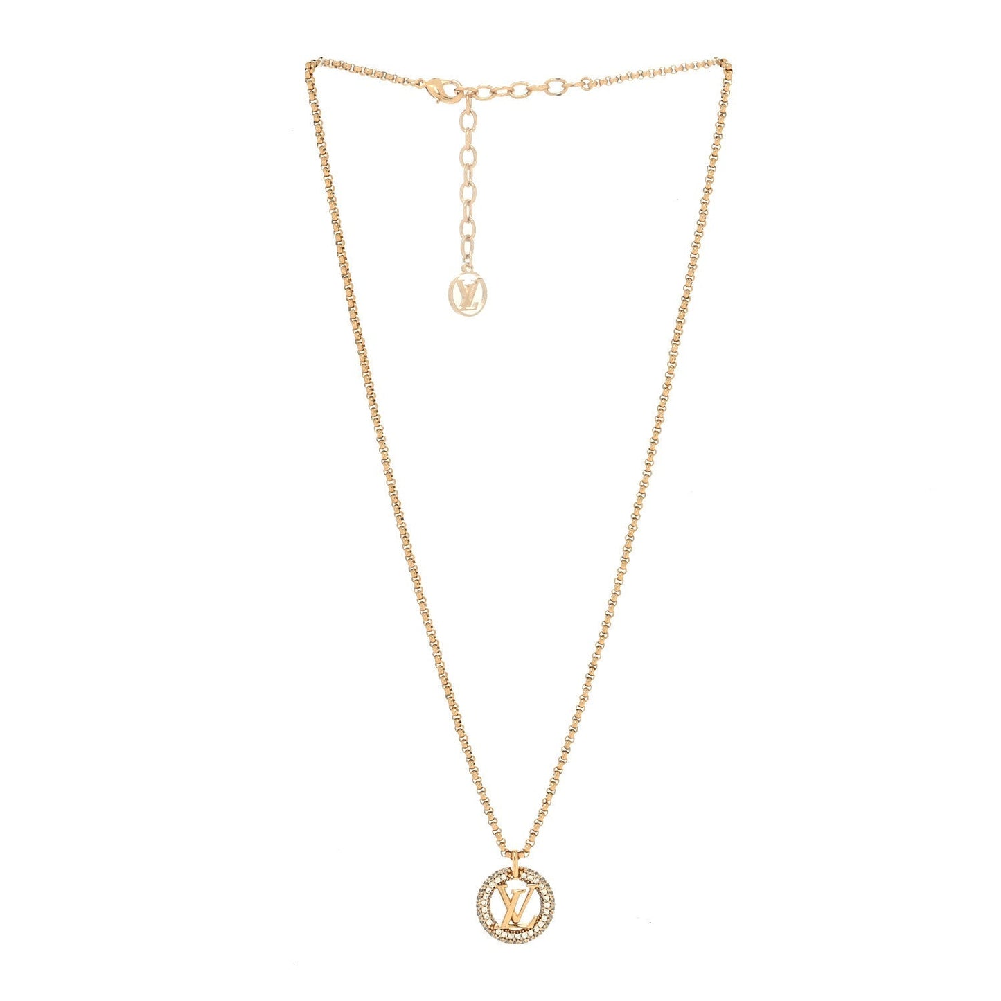 [Peak]BY NIGHT DIAMOND PAVED NECKLACE