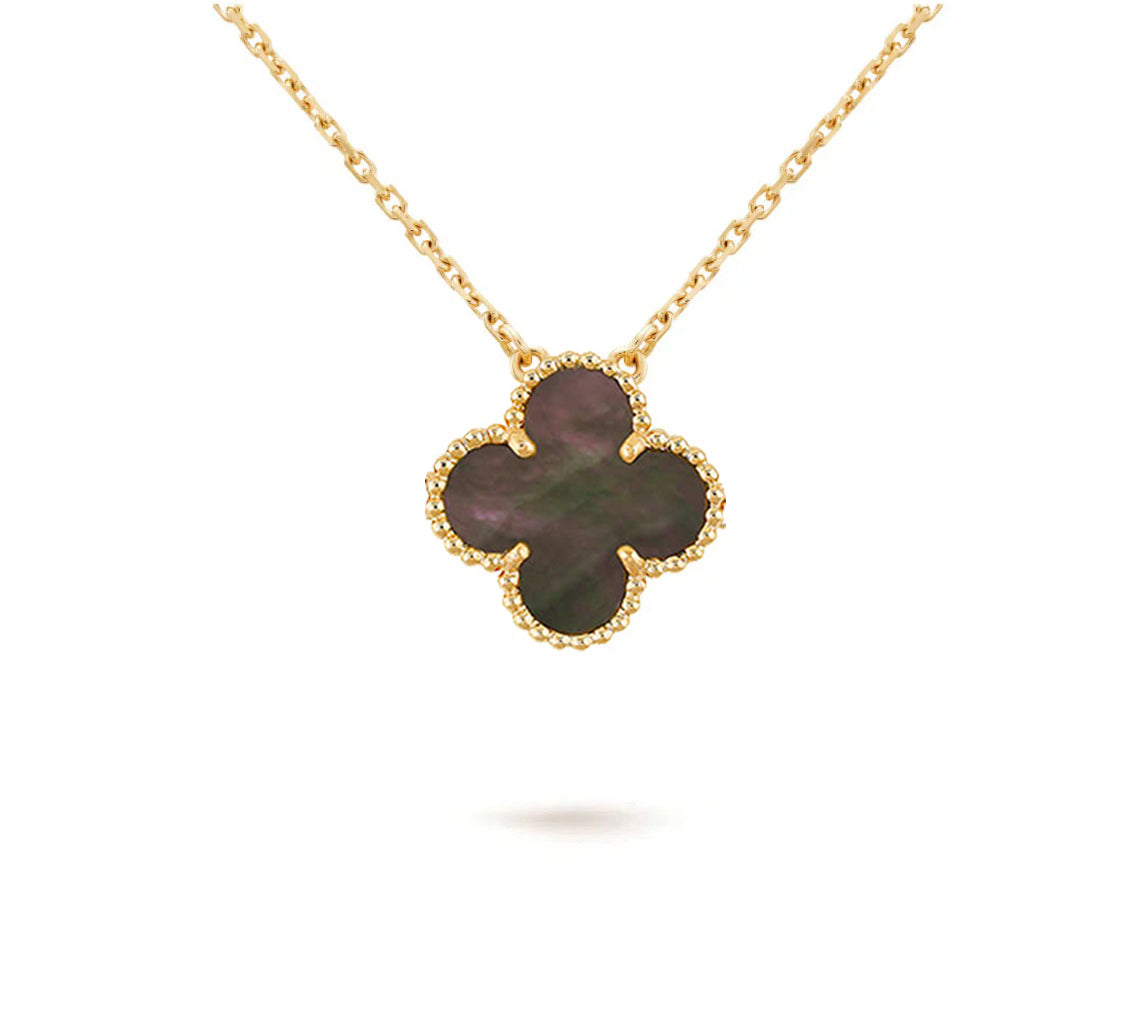 [Peak]15MM CLOVER FLOWER PENDANT NECKLACE COLLECTION
