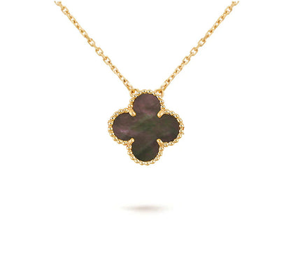 [Peak]15MM CLOVER FLOWER PENDANT NECKLACE COLLECTION