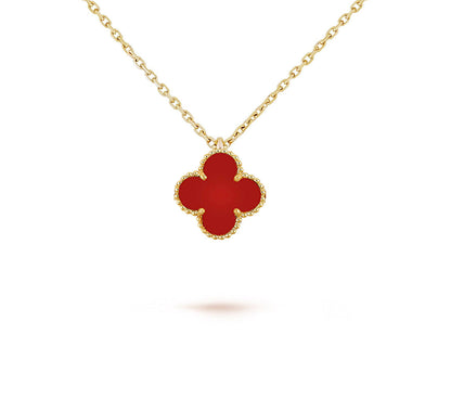 [Peak]9.5MM MINI CLOVER PENDANT NECKLACE COLLECTION