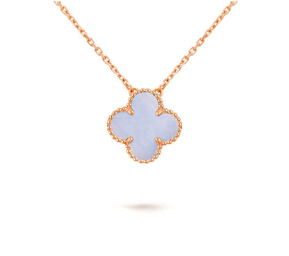 [Peak]15MM CLOVER FLOWER PENDANT NECKLACE COLLECTION