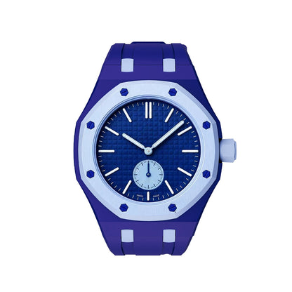 [Peak]OAK POP EXCLUSIVE DARK BLUE AND LIGHT BLUE SILICONE STRAP