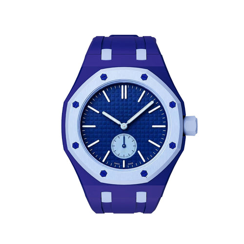 [Peak]OAK POP EXCLUSIVE DARK BLUE AND LIGHT BLUE SILICONE STRAP