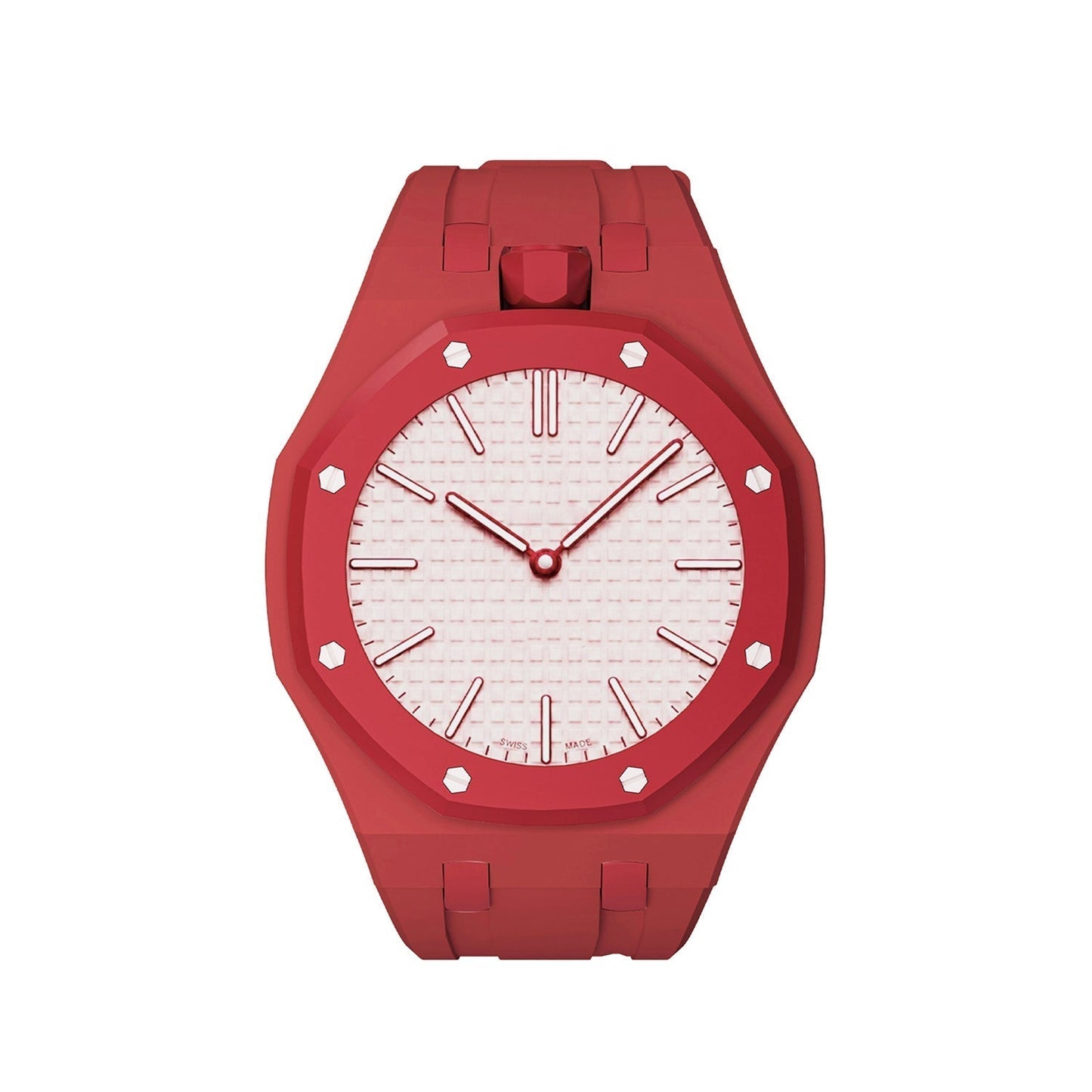 [Peak]OAK POP EXCLUSIVE RED SILICONE STRAP