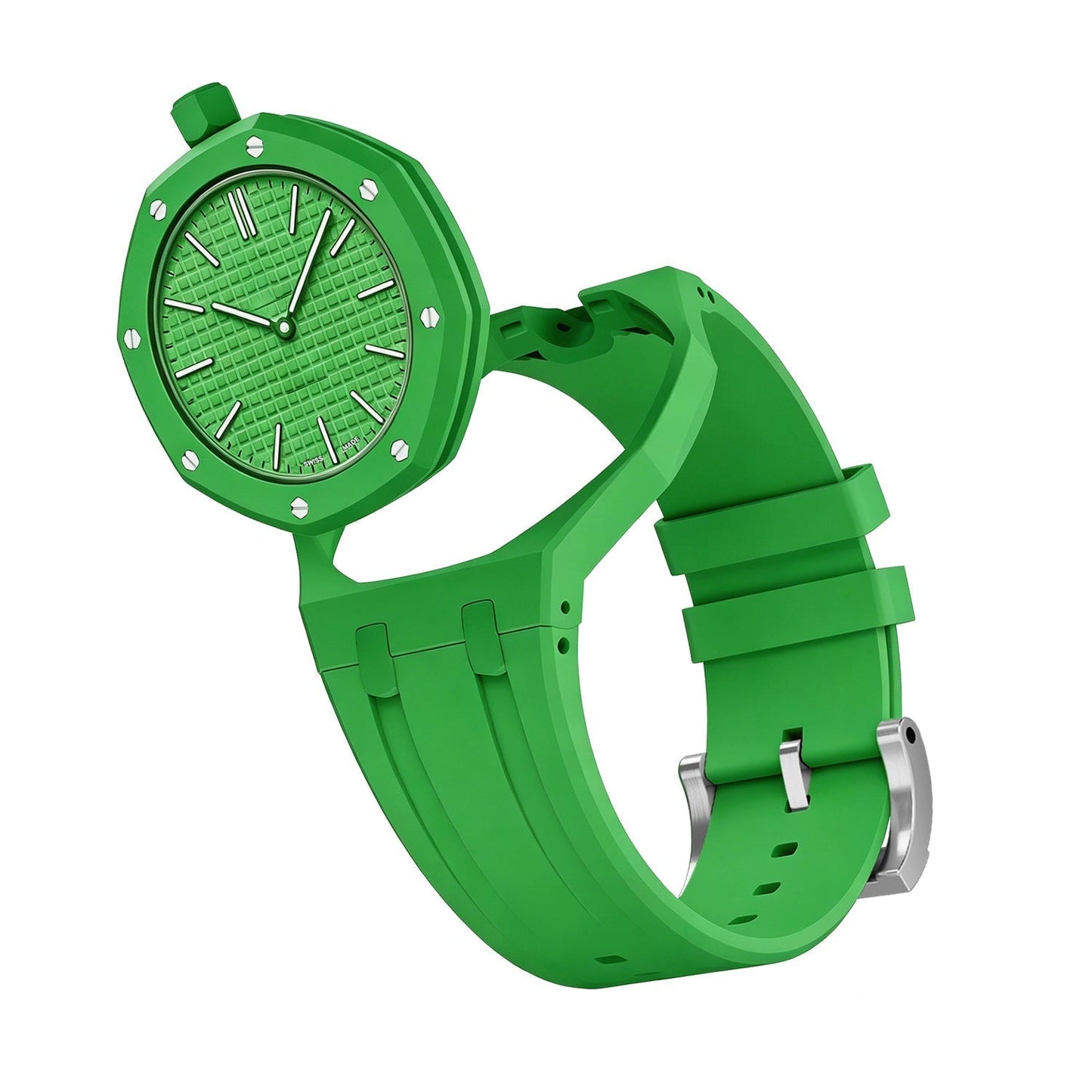 [Peak]OAK POP EXCLUSIVE GREEN SILICONE STRAP