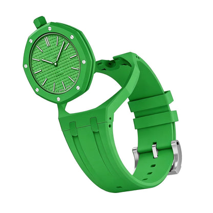 [Peak]OAK POP EXCLUSIVE GREEN SILICONE STRAP