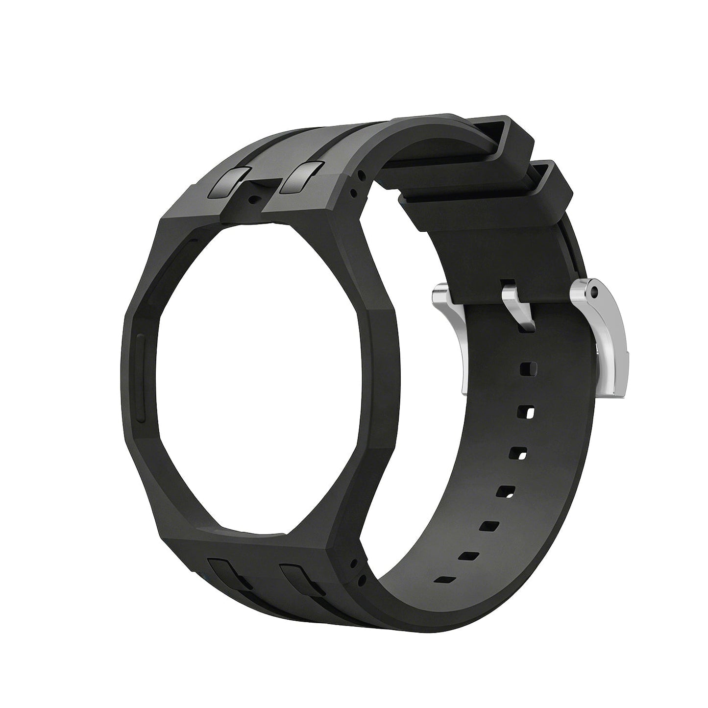 [Peak]OAK POP EXCLUSIVE BLACK SILICONE STRAP