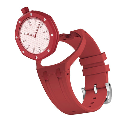 [Peak]OAK POP EXCLUSIVE RED SILICONE STRAP