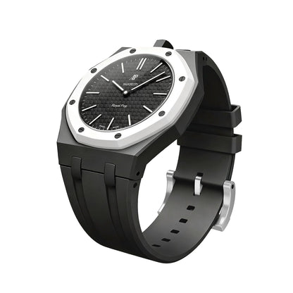 [Peak]OAK POP EXCLUSIVE BLACK SILICONE STRAP