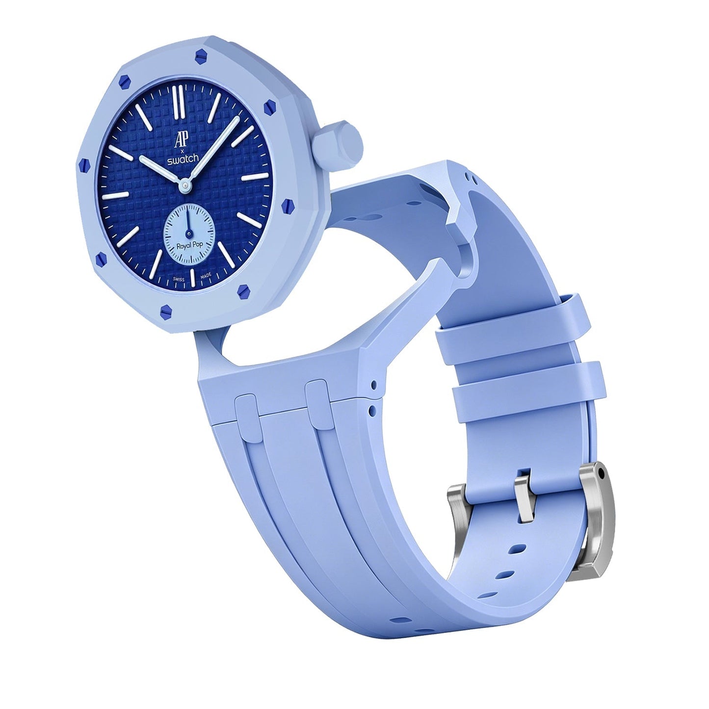 [Peak]OAK POP EXCLUSIVE LIGHT BLUE SILICONE STRAP