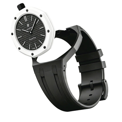 [Peak]OAK POP EXCLUSIVE BLACK SILICONE STRAP