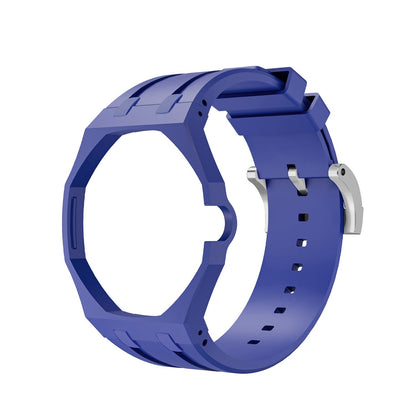 [Peak]OAK POP EXCLUSIVE DARK BLUE SILICONE STRAP
