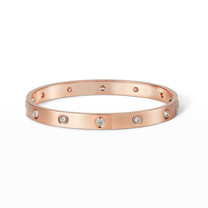 [Peak]CLASSIC 6.1MM LOVE BANGLE - 10-DIAMOND