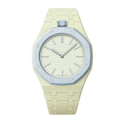 [Peak]OAK POP EXCLUSIVE CREAMY YELLOW BIOCERAMIC STRAP