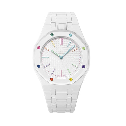 [Peak]OAK POP EXCLUSIVE WHITE BIOCERAMIC STRAP