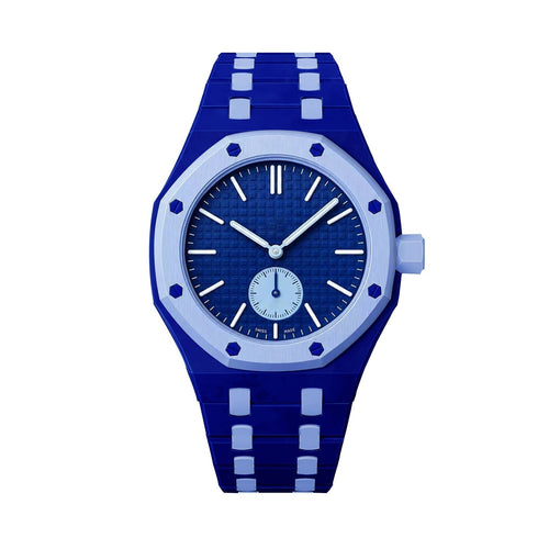 [Peak]OAK POP EXCLUSIVE DARK BLUE AND LIGHT BLUE BIOCERAMIC STRAP