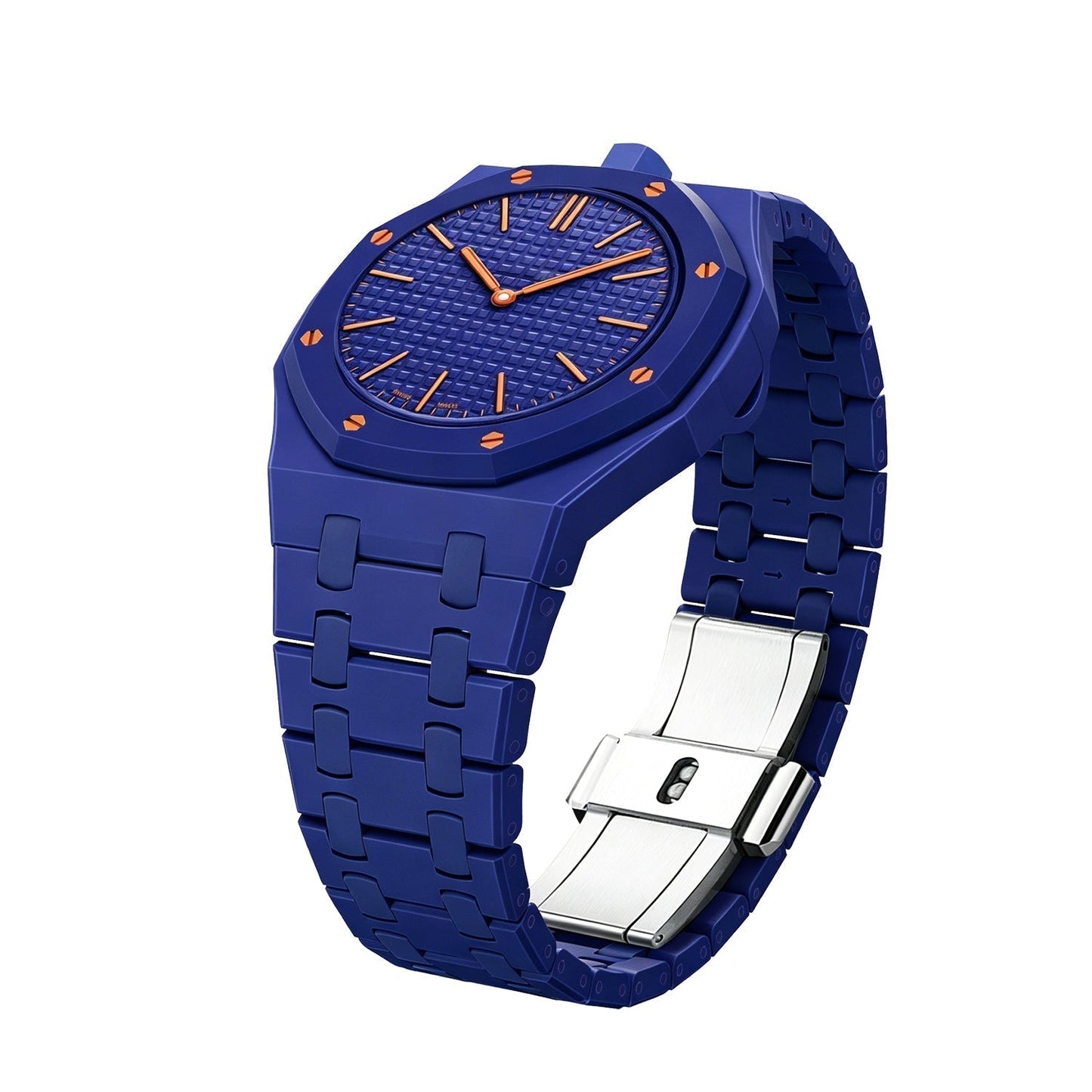 [Peak]OAK POP EXCLUSIVE DARK BLUE BIOCERAMIC STRAP