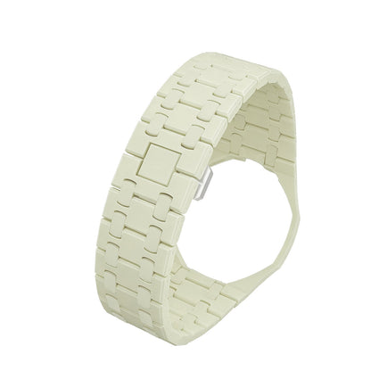 [Peak]OAK POP EXCLUSIVE CREAMY YELLOW BIOCERAMIC STRAP