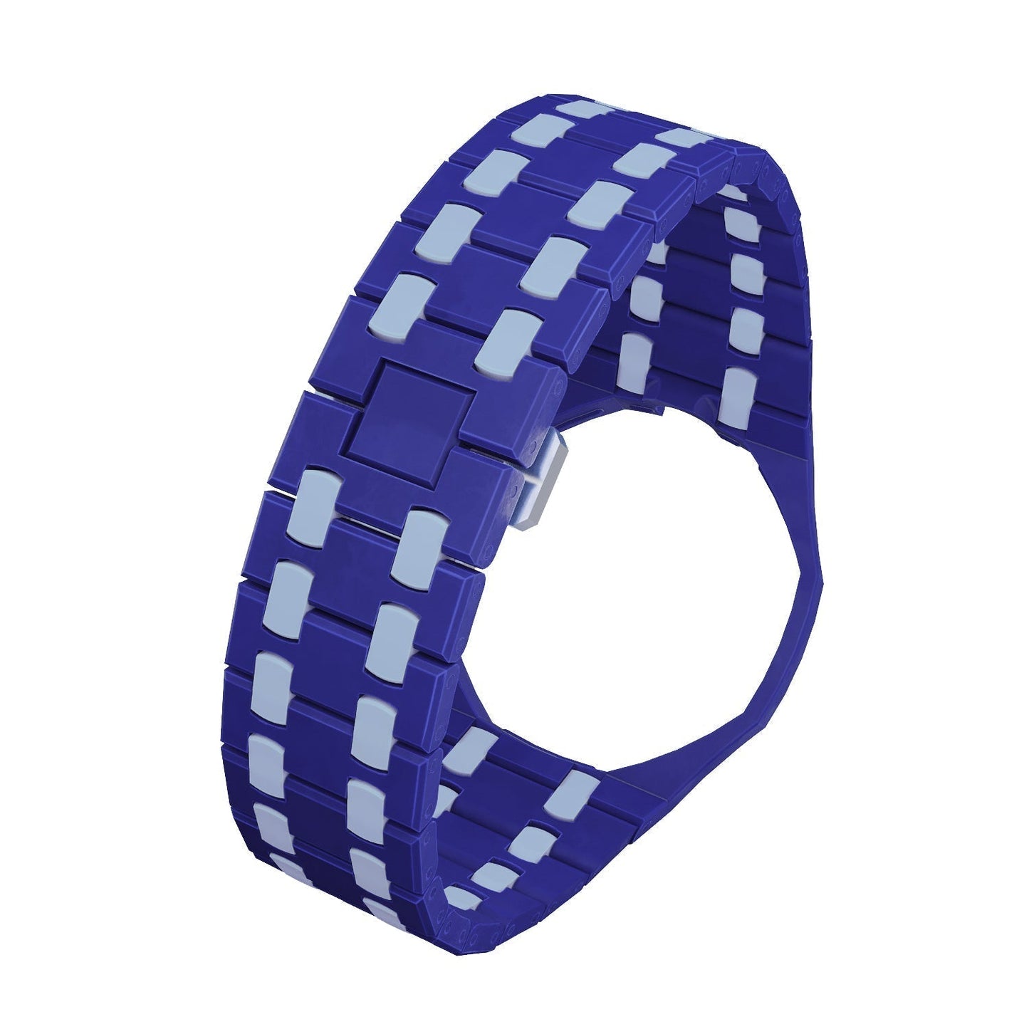 [Peak]OAK POP EXCLUSIVE DARK BLUE AND LIGHT BLUE BIOCERAMIC STRAP