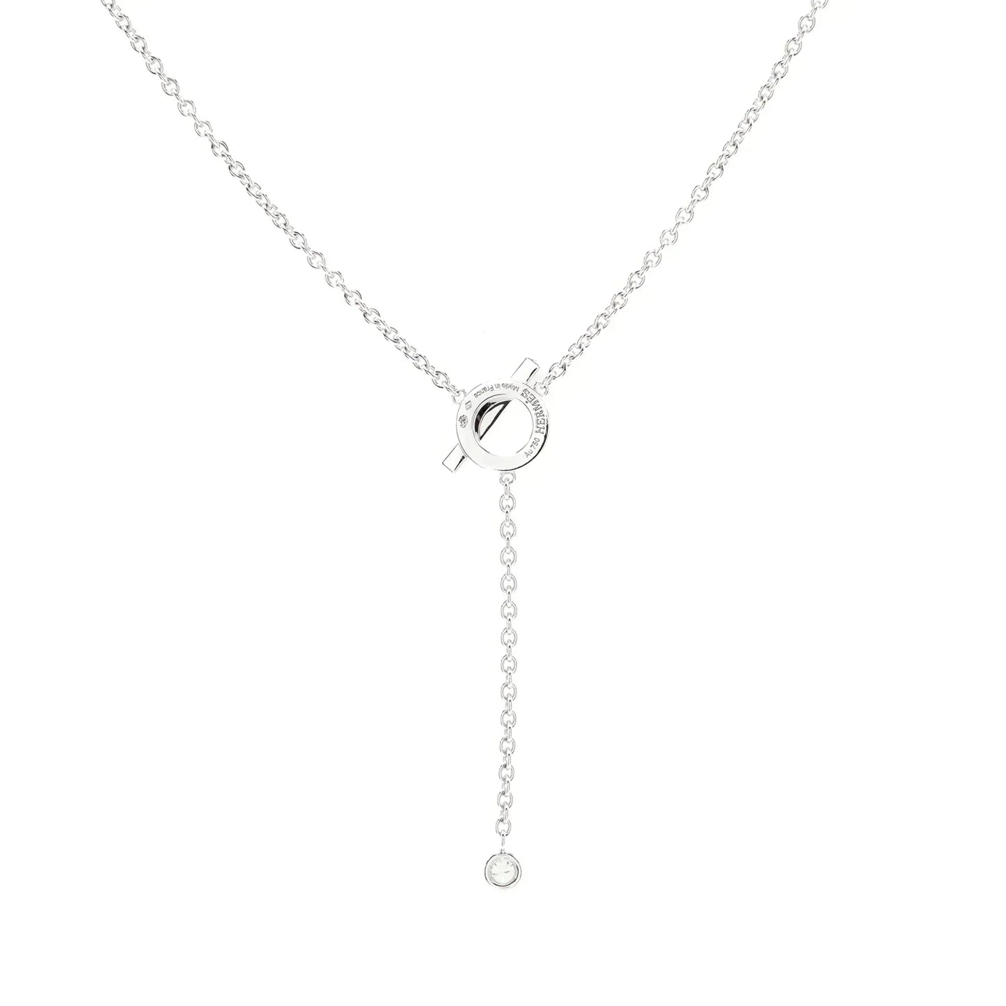 [Peak]FINESSE SILVER DIAMOND NECKLACE