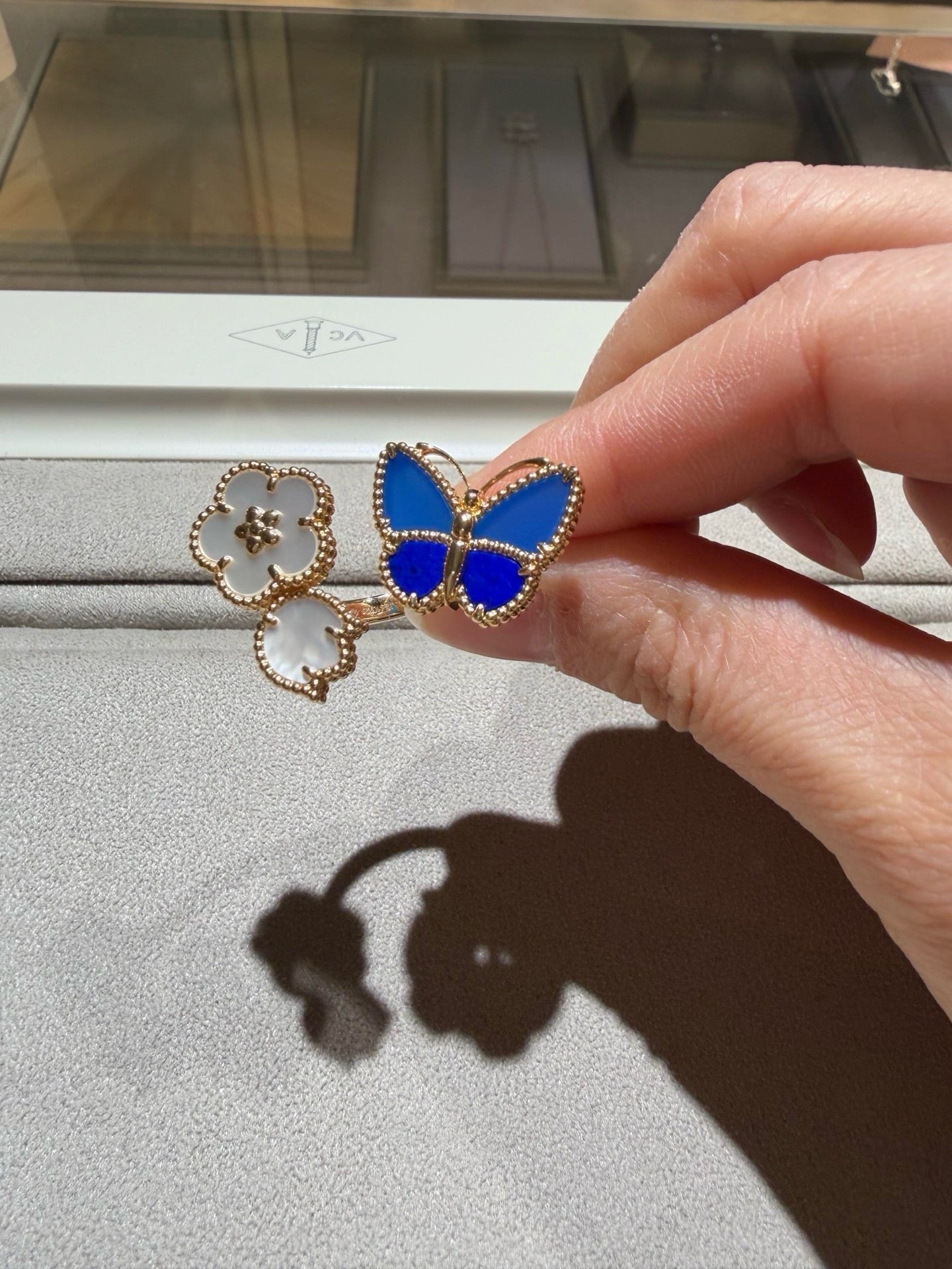 [Peak]SPRING BUTTERFLY OPEN RING