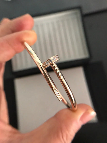 [Peak]JUSTE UN CLOU 3.5MM CLASSIC DIAMOND BANGLE