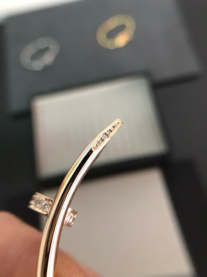 [Peak]JUSTE UN CLOU 3.5MM CLASSIC DIAMOND BANGLE