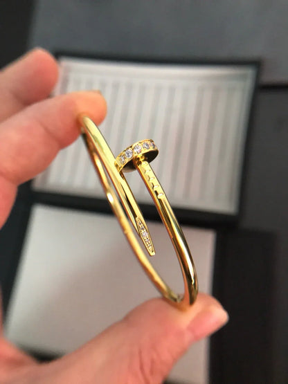 [Peak]JUSTE UN CLOU 3.5MM CLASSIC DIAMOND BANGLE