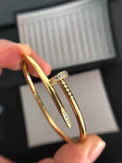 [Peak]JUSTE UN CLOU 3.5MM CLASSIC DIAMOND BANGLE