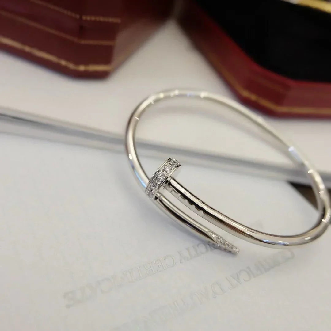 [Peak]JUSTE UN CLOU 3.5MM CLASSIC DIAMOND BANGLE