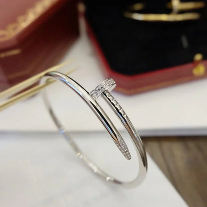 [Peak]JUSTE UN CLOU 3.5MM CLASSIC DIAMOND BANGLE