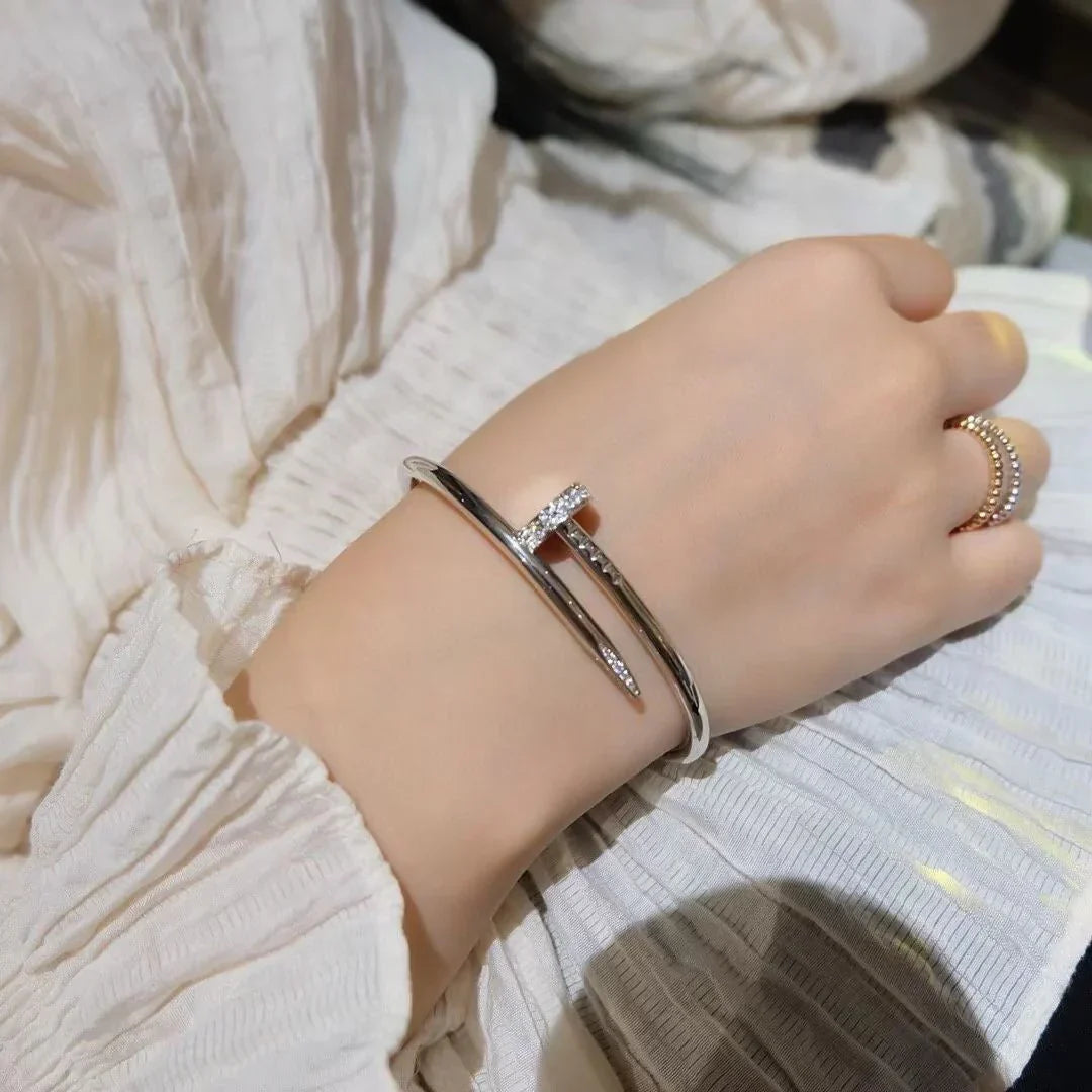 [Peak]JUSTE UN CLOU 3.5MM CLASSIC DIAMOND BANGLE