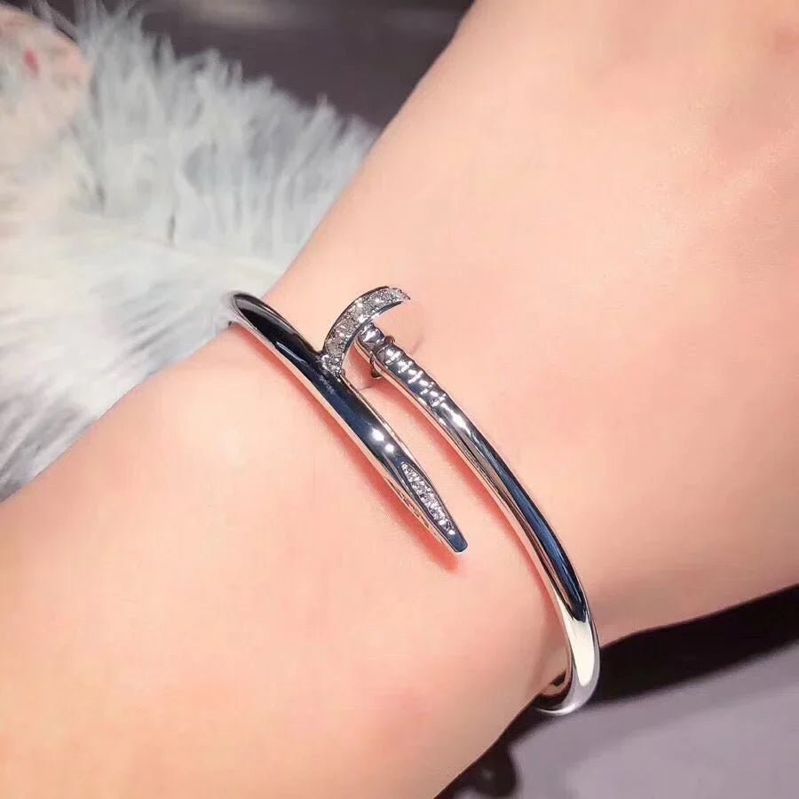 [Peak]JUSTE UN CLOU 3.5MM CLASSIC DIAMOND BANGLE
