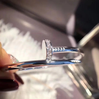 [Peak]JUSTE UN CLOU 3.5MM CLASSIC DIAMOND BANGLE