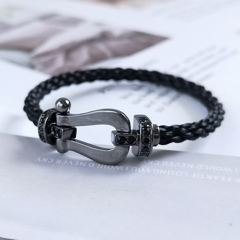 [Peak]FORCE LARGE SERIES BLACK SAMURAI BRACELET