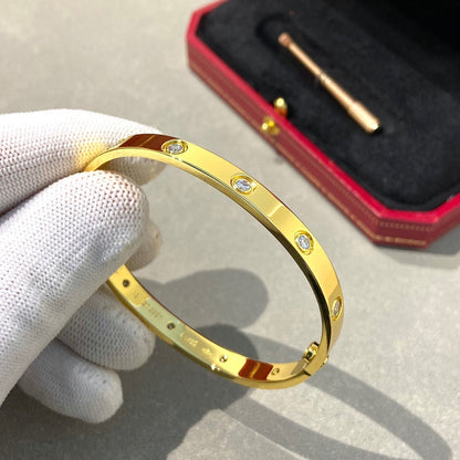 [Peak]CLASSIC 6.1MM LOVE BANGLE - 10-DIAMOND