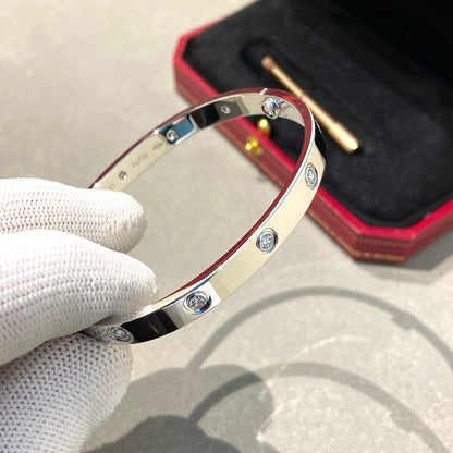 [Peak]CLASSIC 6.1MM LOVE BANGLE - 10-DIAMOND