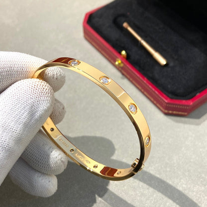 [Peak]CLASSIC 6.1MM LOVE BANGLE - 10-DIAMOND