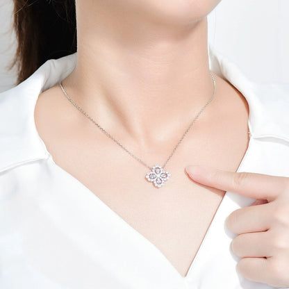 [Peak]LOOP NECKLACE FULL MOTIF DIAMOND 16MM MULTIPLE COLORS