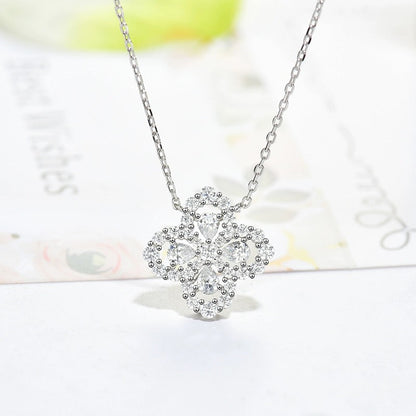 [Peak]LOOP NECKLACE FULL MOTIF DIAMOND 16MM MULTIPLE COLORS
