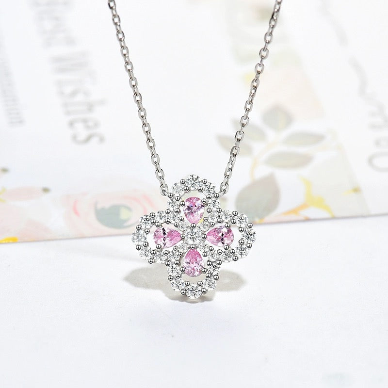 [Peak]LOOP NECKLACE FULL MOTIF DIAMOND 16MM MULTIPLE COLORS