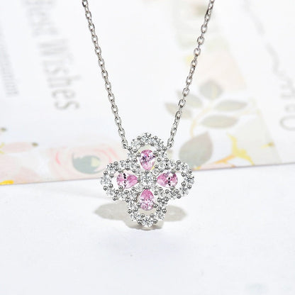 [Peak]LOOP NECKLACE FULL MOTIF DIAMOND 16MM MULTIPLE COLORS