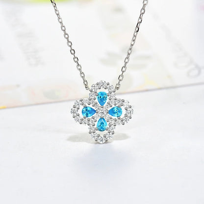 [Peak]LOOP NECKLACE FULL MOTIF DIAMOND 16MM MULTIPLE COLORS