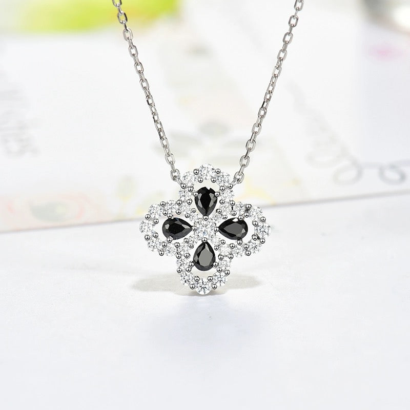 [Peak]LOOP NECKLACE FULL MOTIF DIAMOND 16MM MULTIPLE COLORS