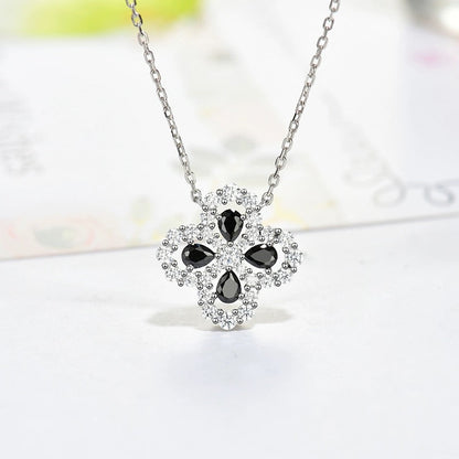 [Peak]LOOP NECKLACE FULL MOTIF DIAMOND 16MM MULTIPLE COLORS