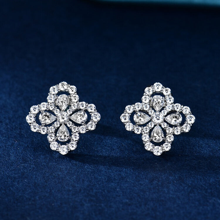 [Peak]LOOP EARRINGS FULL MOTIF DIAMOND 16MM