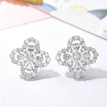 [Peak]LOOP EARRINGS FULL MOTIF DIAMOND 16MM
